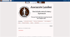 Desktop Screenshot of luchacontraelcrimen.com